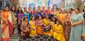 गणेश उत्सव सेवा समिति डांडिया नृत्य प्रतियोगिता आयोजित की।, प्रतियोगिता में प्रथम स्थान अनीता धनाई  ग्रुप ने हासिल किया